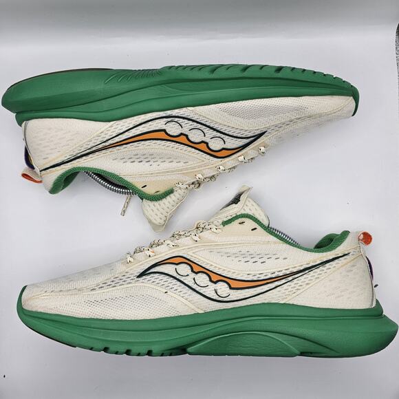 Saucony Kinvara 13 Shamrock Irish Green Mens 10.5 Running Shoes Sneakers - Picture 9 of 11